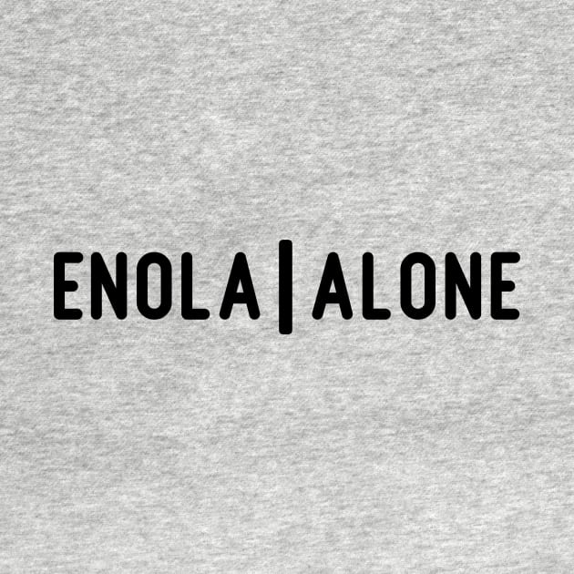 Enola Alone 2, black by Perezzzoso